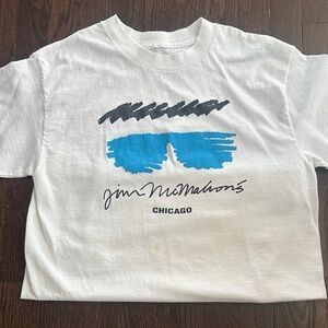 Rare Jim McMahon Chicago restaurant tshirt